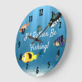 vis in de oceaan grote klok (Hoek)