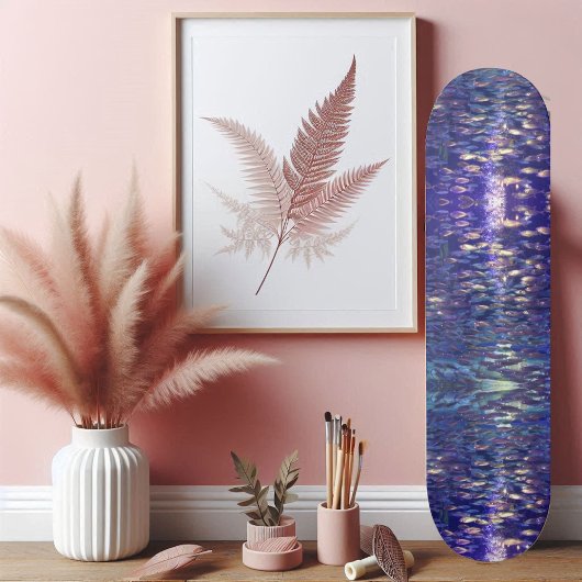 vis in de oceaan persoonlijk skateboard