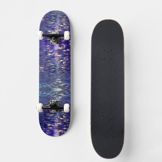 vis in de oceaan persoonlijk skateboard (Voorkant)