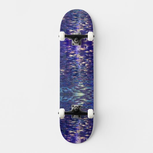 vis in de oceaan persoonlijk skateboard (Voorkant)
