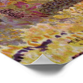 vis in de oceaan, tropisch koraal Angelfish Poster (Hoek)