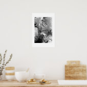 Vis in de tuin van Eden Poster (Keuken)