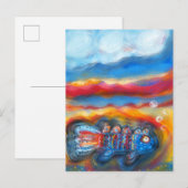 Vis in de Zee Briefkaart (Voorkant / Achterkant)