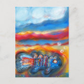 Vis in de Zee Briefkaart (Voorkant)