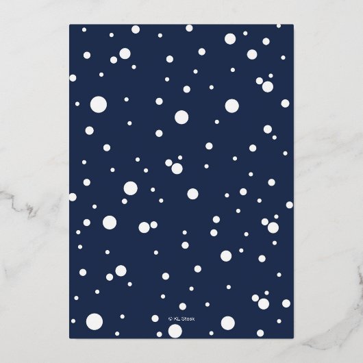 Vis in de zee Nautical Marine Koppel Bruisfeest  Folie Uitnodiging (Achterkant)