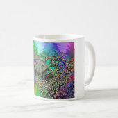 Vis in een koraalrif - Fantasy Koffiemok (Voorkant rechts)