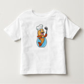 Vis in glas als Cook met soep Kinder Shirts (Voorkant)