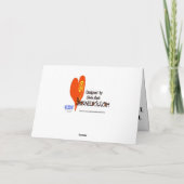 Vis in het Zee Romantisch liefde Wenskaart Feestdagen Kaart (Achterkant)