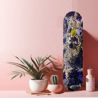 Vis in koraalrif persoonlijk skateboard