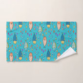 Vis in mijn badkamer bad handdoek (Handdoek)