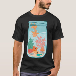 vis in pot t-shirt