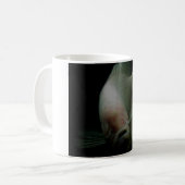 Vis in tankportret koffiemok (Voorkant links)
