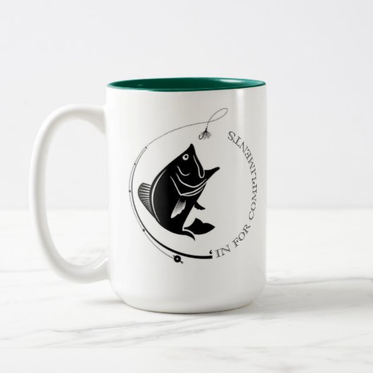 Vis in voor Mok van Complimenten (Links)