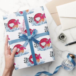 Vis in water cadeaupapier