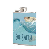 vis in water heupfles (Links)