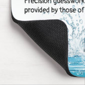 Vis in water met citaat muismat (Hoek)