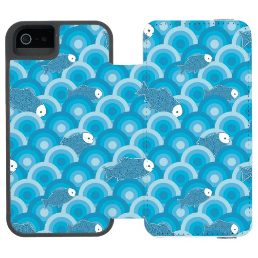 vis incipio iPhone portemonnee hoesje (Agenda Open)