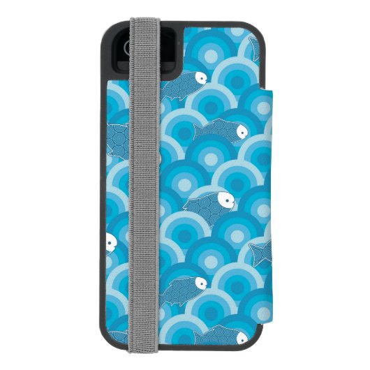 vis incipio iPhone portemonnee hoesje (Agenda Achterkant)