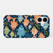 vis iPhone 16 hoesje (Achterkant horizontaal)