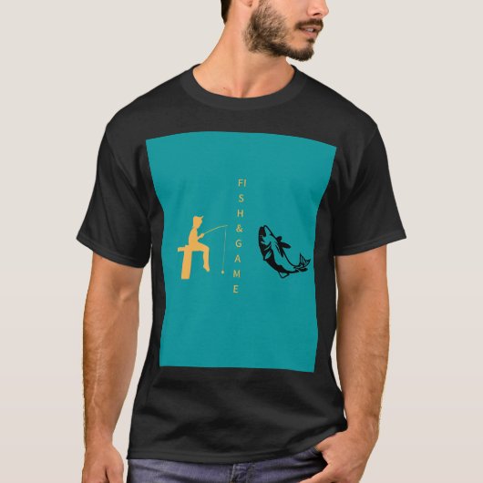 Vis & Jacht T-shirt (Voorkant)