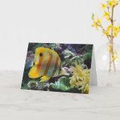 vis kaart (Gele Bloem)