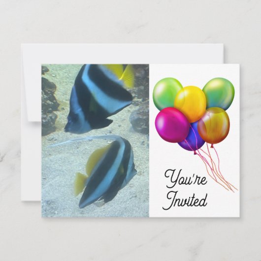 vis kaart (Voorkant)