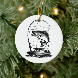 vis keramisch ornament