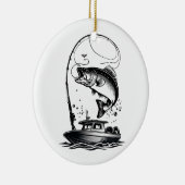 vis keramisch ornament (Rechts)