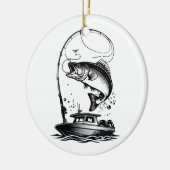 vis keramisch ornament (Links)