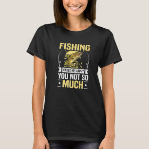 Vis kleding voor visser accessoires vis 4 t-shirt