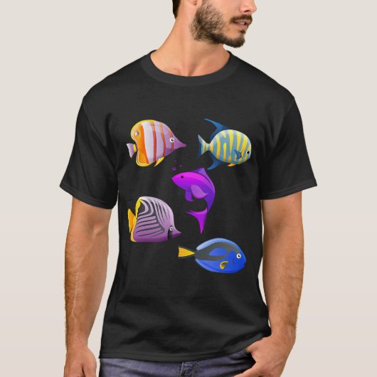 VIS - KLEIN EN MOOI T-SHIRT (Voorkant)