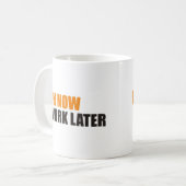 vis koffiemok (Voorkant links)
