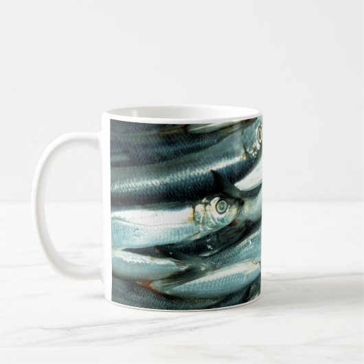 vis koffiemok (Links)