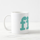 vis koffiemok (Links)