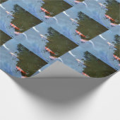 Vis, Koi Carps in vijver Cadeaupapier (Hoek)