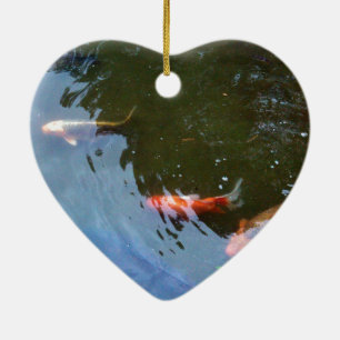 Vis, Koi Carps in vijver Keramisch Ornament