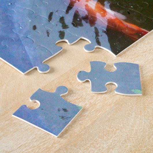 Vis, Koi Carps in vijver Legpuzzel (Zijkant)