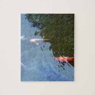 Vis, Koi Carps in vijver Legpuzzel