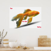 Vis Kom Feeling Poster (Keuken)