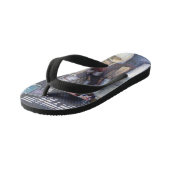 Vis Kop Soep, Singapore Kinder Teenslippers (Schuin)