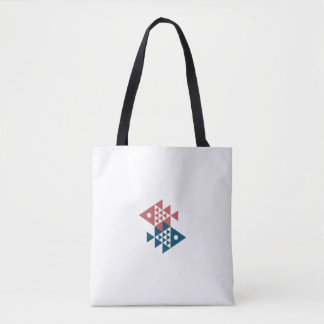 Vis Kunst Tote Tas