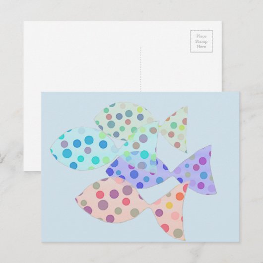 Vis Kunstkaart Briefkaart (Voorkant / Achterkant)