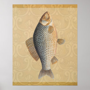 Vis+kunstwerk+ontwerp+visvangst+visachtig Poster