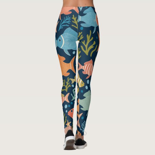 vis leggings (Achterkant)
