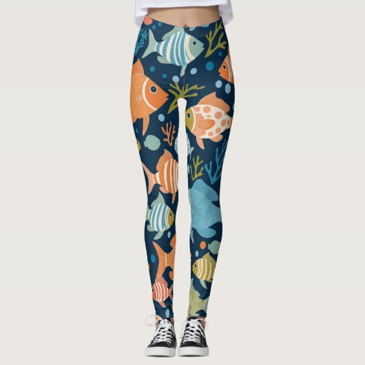 vis leggings (Voorkant)