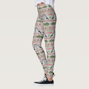 Vis Lelijke Kersttrui Leggings