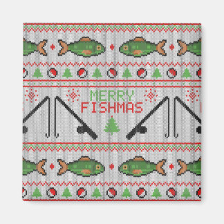 Vis Lelijke Kersttrui Magneet