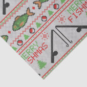 Vis Lelijke Kersttrui Tissuepapier (Detail)