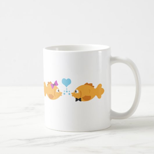 Vis Love Koffiemok (Rechts)