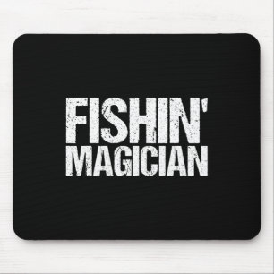 Vis Magiër Shirt Grappig Vissen  Muismat